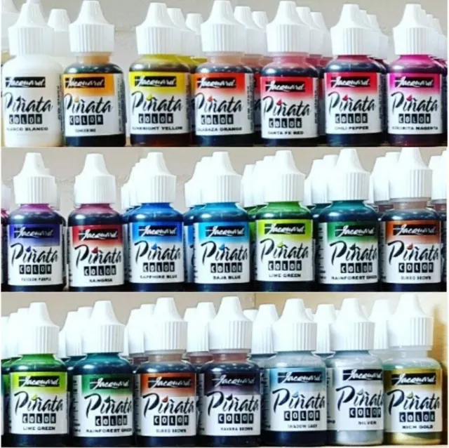 JACQUARD PINATA Alcohol Inks 14ml Bottles Glass Resin Art Wood Clay Leather Yupo