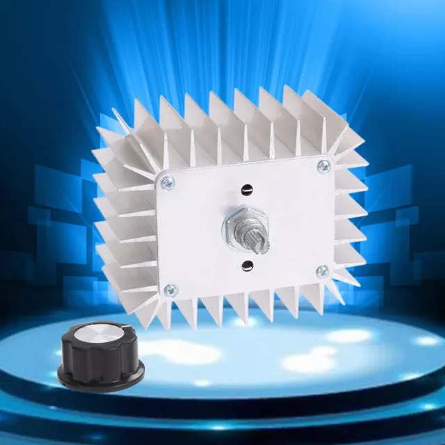 220V AC 5000W SCR Voltage Regulator Motor Speed Control Lamp Dimmer Thermostat