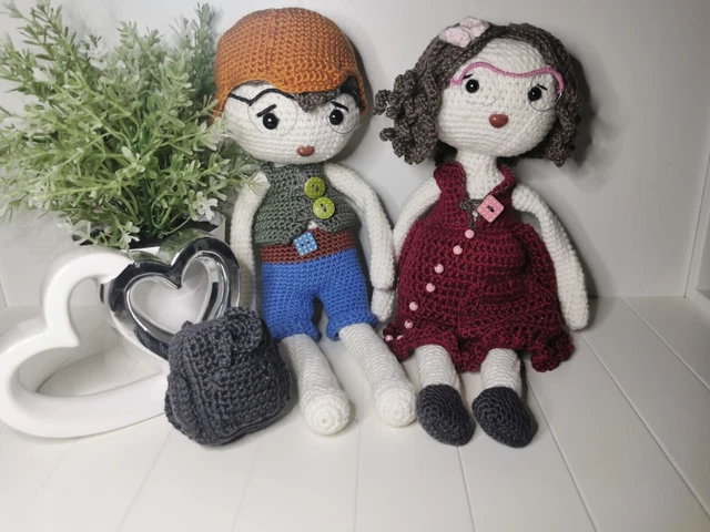 amigurumi gehäkelt puppe