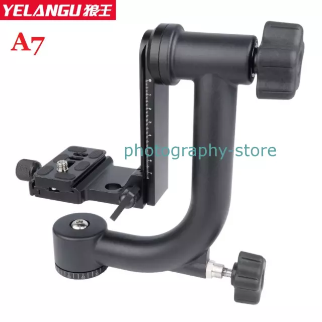 YELANGU Aluminum Alloy Camera Gimbal Stabilizer fr DSLR Mirrorless Pocket Action