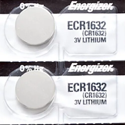 2 x Energizer CR1632 Batteries, Lithium Battery 1632 | Shipped from USA