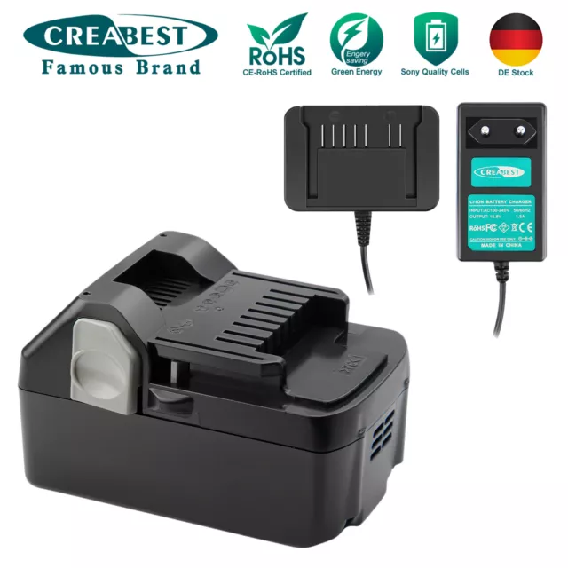 14.4V 6000mAh Lithium Akku/Ladegerät Für Hitachi BSL 1430 BSL 1415 329901 329877