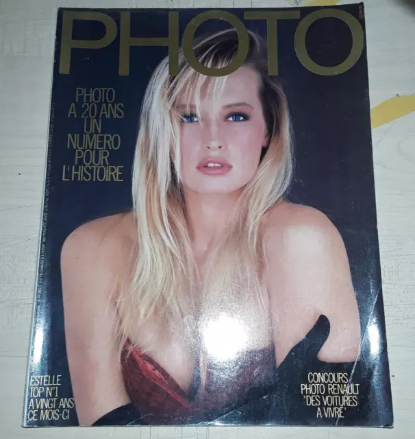 MAGAZINE PHOTO N°243 sp 20 ans Estelle Hallyday Stéphanie de Monaco Depardon