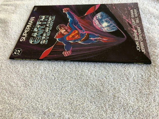 Superman The Earth Stealers #1 (Jan 1988, DC) VF+ 8.5 3