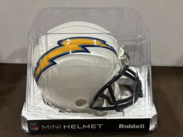 San Diego Chargers NFL Riddell White Throwback Mini Helmet - New In Box