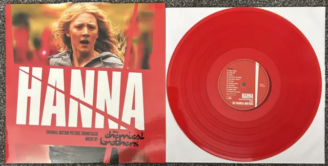 The Chemical Brothers Hanna Soundtrack RED COLOURED Vinyl LP with Insert