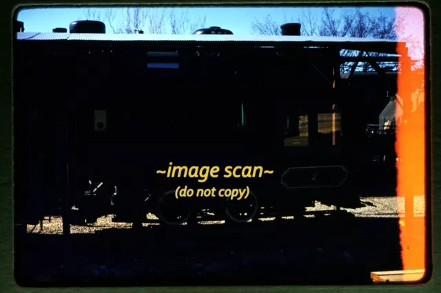Union Depot Car at NMOT Museum in St. Louis in 1950's, Kodachrome Slide j17a