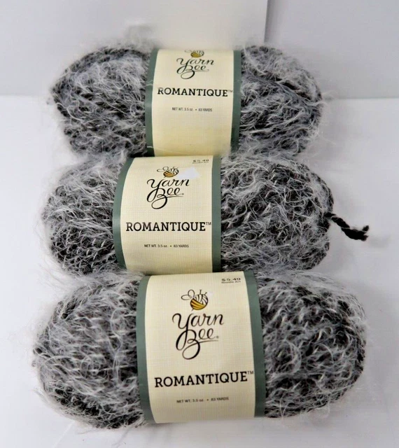 3 SKEINS OF Yarn Bee Romantique Vanilla Frosting Match 22.00 PicClick