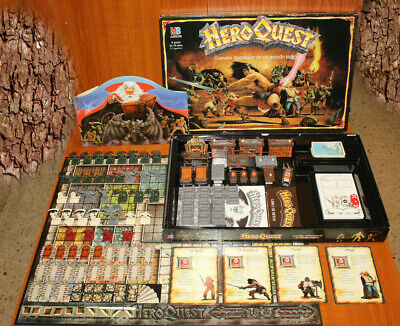 Juego De Mesa Rol En Español "Heroquest" Games Workshop Completo 100% Mb 1989 #1