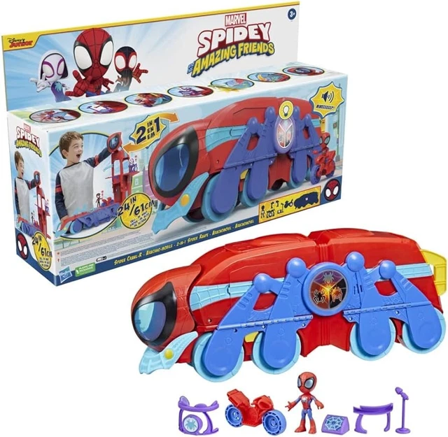 Marvel Spidey and His Amazing Friends Spidey Web Crawler-set