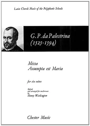 Palestrina: missa assumpta est maria for six voices by Henri Washington