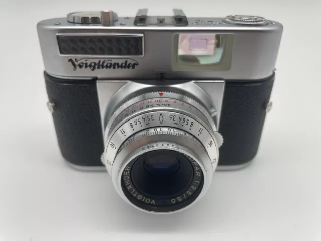 VOIGTLANDER VITO BL MACCHINA FOTOGRAFICA ANALOGICA 35mm rullino Skopar 50mm 3.5