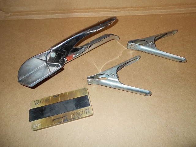 Habasit Belt Cutter Shear Plate and Clamps Printing