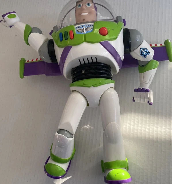 BUZZ LIGHTYEAR TOY Disney Pixar Toy Story Posable Action Figure 10