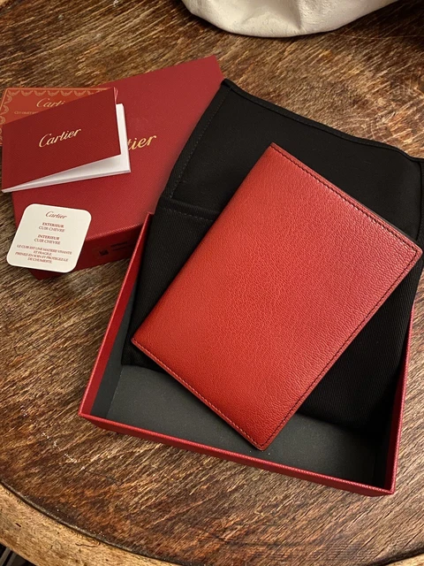 Portefeuille Passeport - Cartier - Neuf Avec Boîte Et Certificat D’authenticité