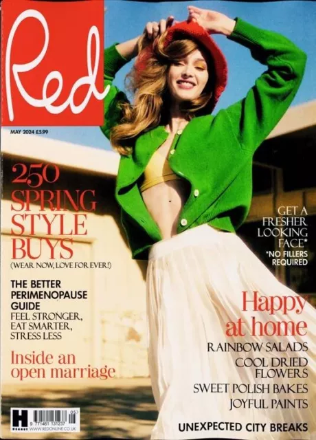 Red magazine May 2024 250 Spring style buys, the better perimenopause guide