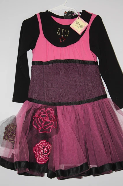 NWT SAVE THE QUEEN CIRCUS TULLE DRESS ITALY PRINCESS costume OR HOLIDAY 3t $300