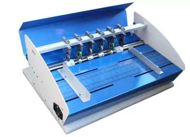 110V 460mm Electric Paper Creasing Machine 3in1 Combo Paper Perforating Machine