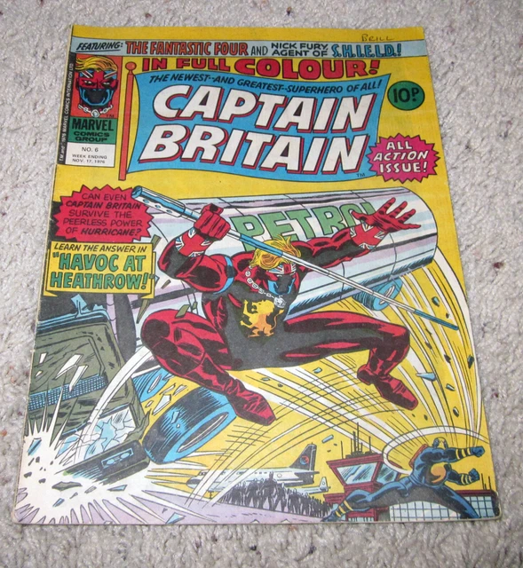 Captain Britain 6 VF Vol 1 RARE in US Disney+ LOT Avengers  X-men MCU