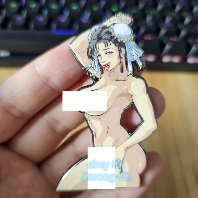 Street Fighter / Chun-Li Limited Metal Enamel Pin Badge Rare Collectible Street Fighter / Chun-Li Limited Metal Enamel Pin Badge Rare Collectible