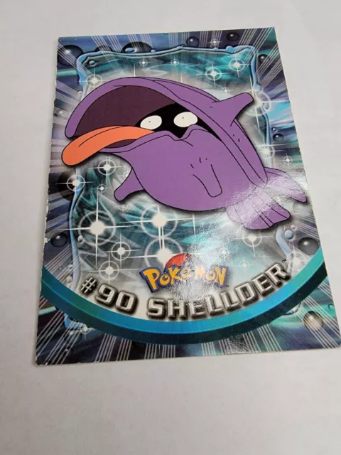 Topps Pokémon #90 Shellder Regular Water Clam TV Animation Edition MP