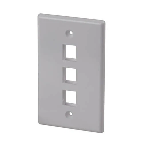 TRIPLE TechBrands Keystone Wall Plate (White) FREE Global Shipping