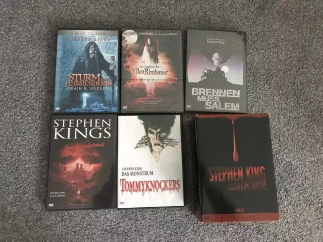 DVD Sammelbox Stephen King Collection Vol.2 - wie NEU