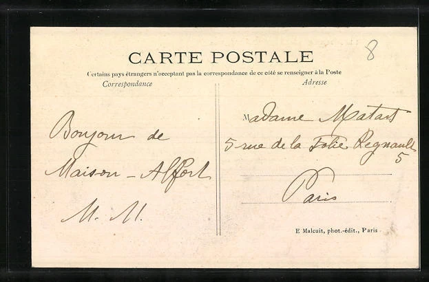 CPA Maisons-Alfort, l´Église 1907 2