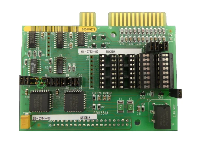 Novellus Systems 19-00130-00 Serial I/O PCB SBX351A Working Surplus