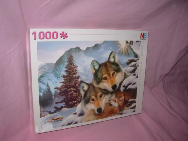 Schmidt Puzzle 1500 pièces : Loups pas cher 