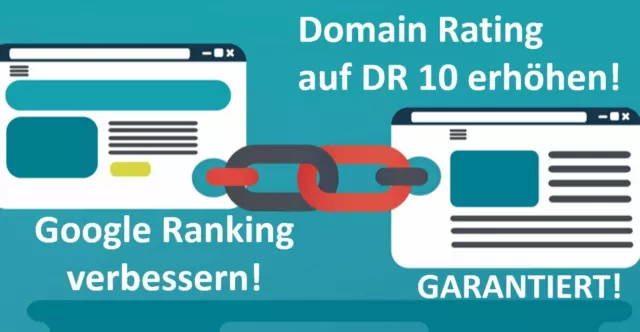 Wir verbessern Ihr Domain Rating auf DR 10 - Google Ranking Boost - SEO