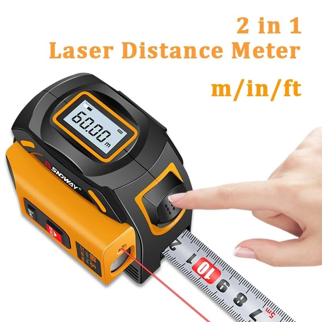 Cinta Métrica De Distancia Láser Para Telémetro Digital, Cinta Métrica