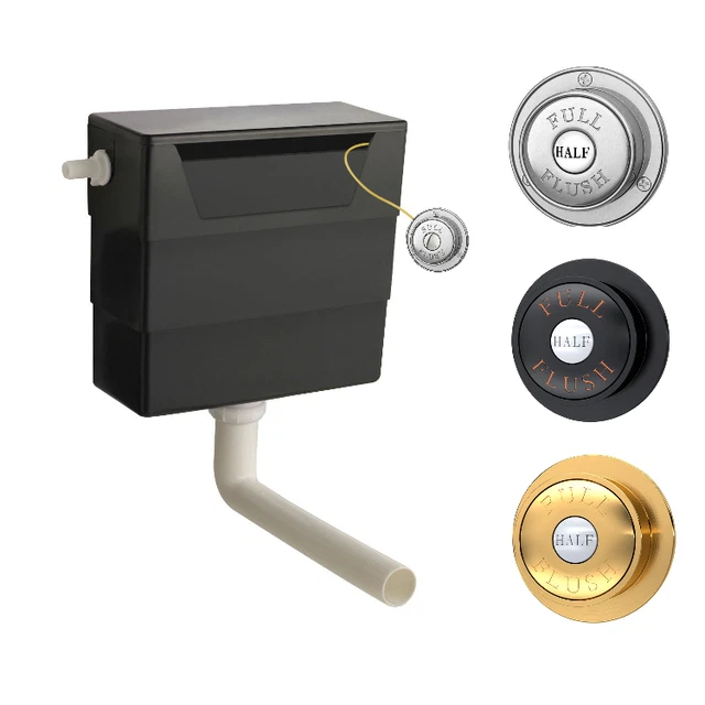 Push Button Reed HUDSON REED TRADITIONAL DUAL FLUSH PUSH BUTTON -Concealed Cistern ...