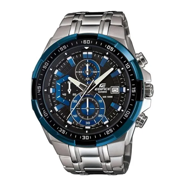 Casio Edifice Efr-539D-1A2Vudf Chronograph Silver Stainless Steel Men's Watch
