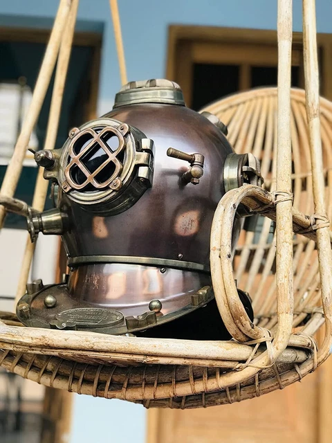 Antique Maritime Diving Divers Helmet Us Navy Mark V Helmet Replica Marine Gifts