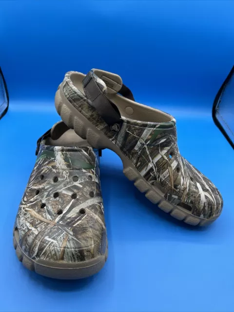 Crocs Off Road Sport RT Max 5 Clog Realtree Khaki Rugged Mens Size: 14