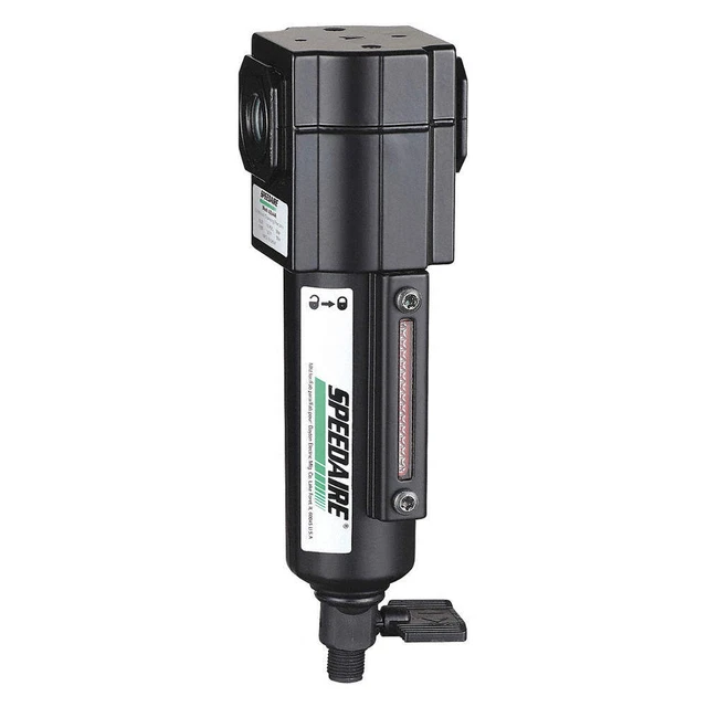 SPEEDAIRE 4ZL27 Filter,1/4" NPT,55 cfm,5 micron