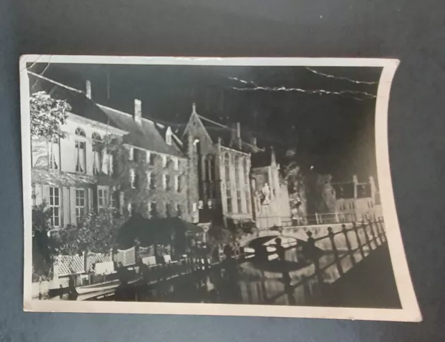 Ed * CPA  / Carte Postale : -  Bruges : illumintions