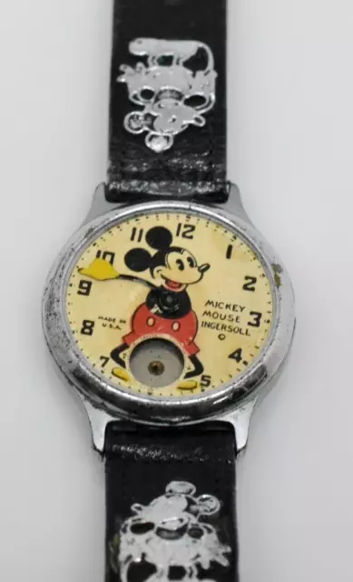 1930s mickey top mouse watch