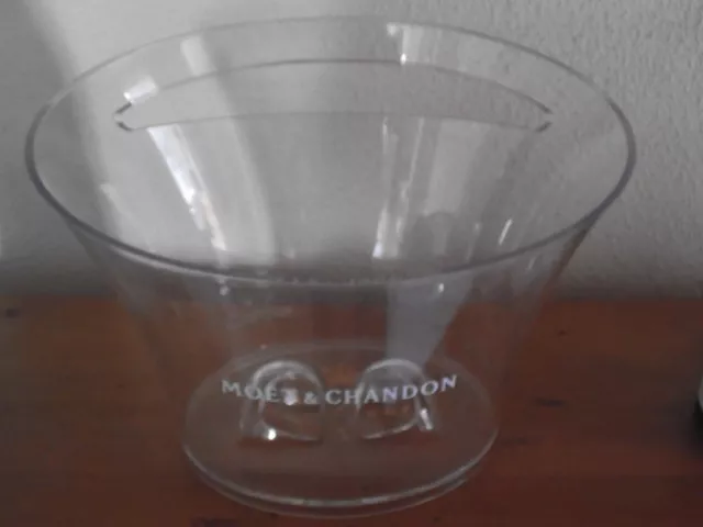 Seau à Champagne Jéroboam En Acrylique - Pour Bouteilles Magnum Et 0,75L - Transparent