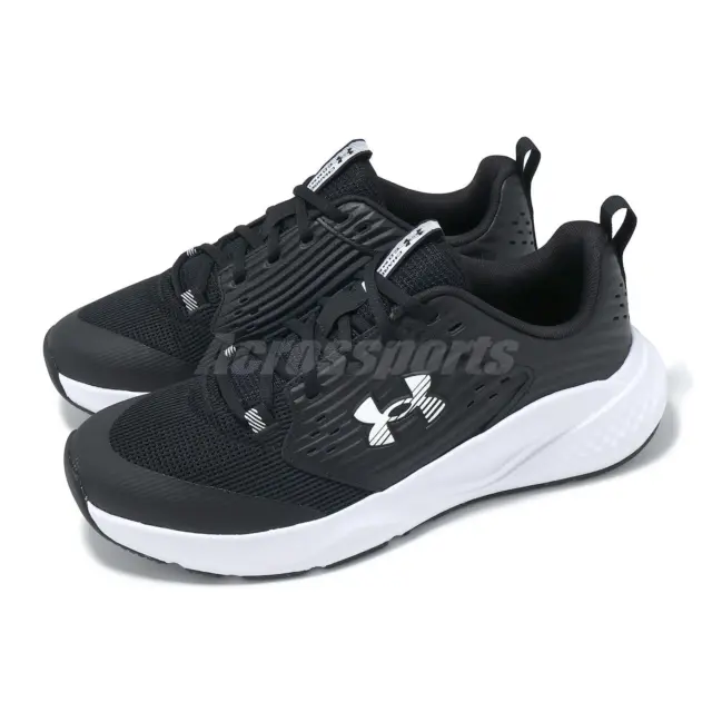 Under Armour Charged Commit TR 4 UA Black Grey Men Cross Training 3026017-004