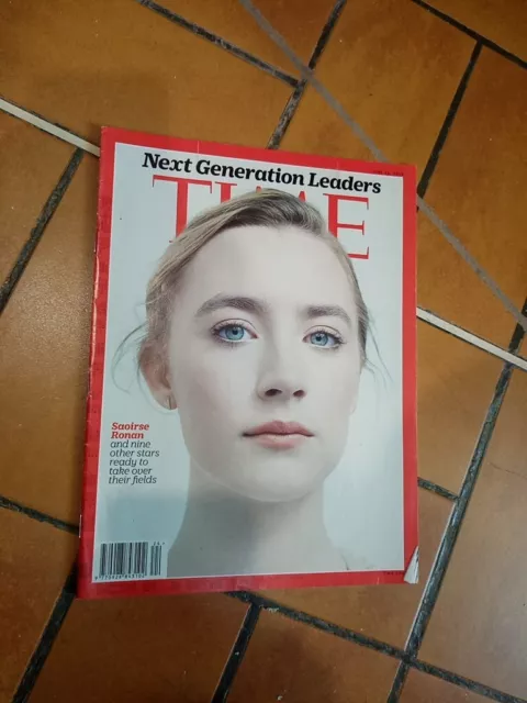 special cover  saoirse ronan-Magazine revue TIME-june 2016