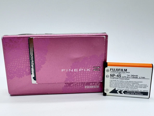 FUJIFILM FINEPIX Z250FD Pink 10MP Compact Digital Camera Tested