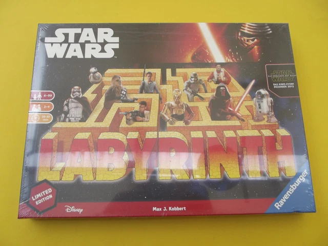 * STAR WARS LABYRINTH * LIMITED EDITION, von Ravensburger, ab 6 Jahre; NEU & OVP