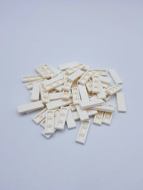 fortjener Men Fantastiske LEGO LOT 60 X Tile 1X3 Blanc / White Ref 63864 / 4558168 *Neuf* £6.03 -  PicClick UK