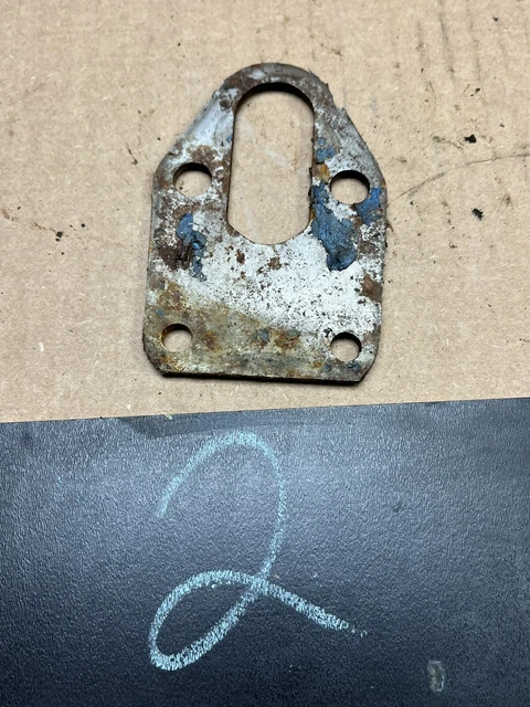 Camaro Chevelle Nova Sbc Bbc Used Fuel Pump Mount Plate V8 Oem 305 350 454 400