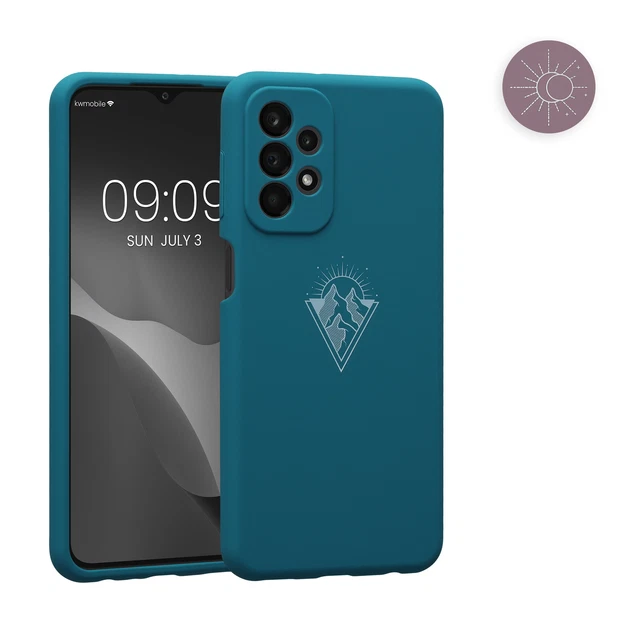 Coque souple pour téléphone Samsung Galaxy A23 4G 5G en silicone kwmobile