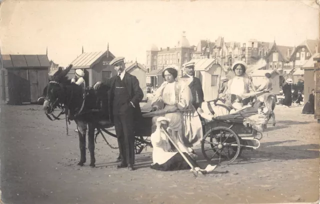 Cpa 62 Berck Plage Jolie Carte Photo En Beau Plan Sur La Plage