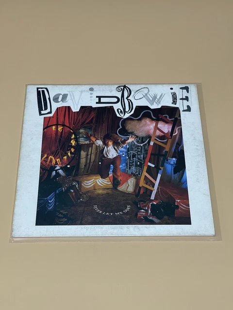 Disco Vinile 33 giri LP David Bowie - Never Let Me Down Italy + Fodera Trasparen