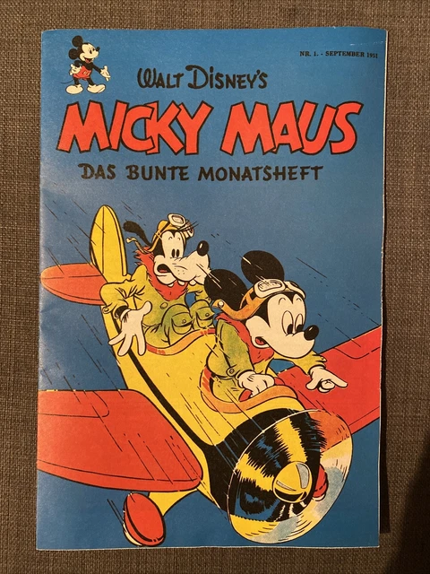 Micky Maus Das Bunte Monatsheft September 1951
